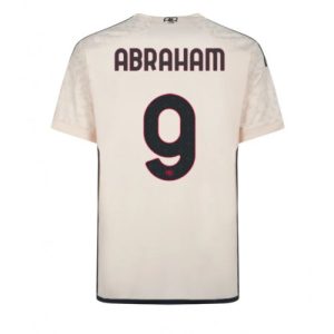 Tammy Abraham #9 AS Roma Udebanetrøje 2023-2024 hvid Kort ærmer