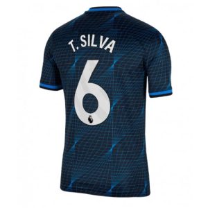 Thiago Silva #6 Chelsea Udebanetrøje 2023-2024 Kort ærmer til mænd