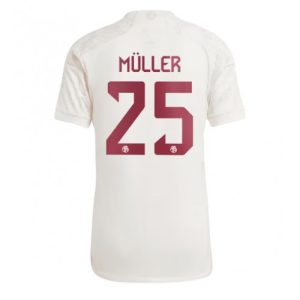 Thomas Muller #25 Bayern Munich Tredje trøje Herrer 2023-24 Kort ærmer