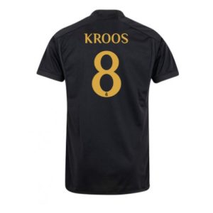 Toni Kroos #8 Real Madrid Tredje trøje 2023-2024 sort Kort ærmer