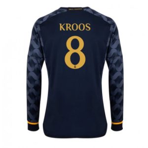 Toni Kroos #8 Real Madrid Udebanetrøje 2023-24 sort Lange ærmer til mænd