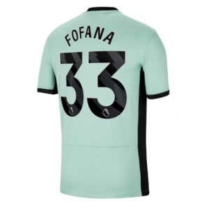 Wesley Fofana #33 Chelsea Tredje trøje 2023-2024 Kort ærmer