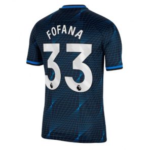 Wesley Fofana #33 Chelsea Udebanetrøje 2023-2024 Kort ærmer til mænd