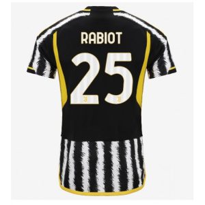 Adrien Rabiot #25 Herre Juventus Hjemmebanetrøje 2023-2024 Kort ærmer