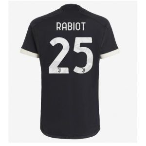 Adrien Rabiot #25 Herre Juventus Tredje trøje 2023-2024 sort Kort ærmer