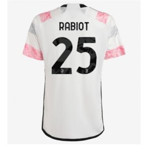 Adrien Rabiot #25 Herre Juventus Udebanetrøje 2023-2024 Kort ærmer