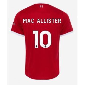 Alexis Mac Allister #10 Liverpool Hjemmebanetrøje 2023-2024 rød Kort ærmer