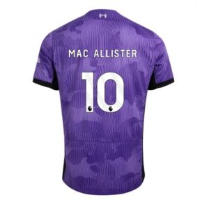 Alexis Mac Allister #10 Liverpool Tredje trøje 2023-2024 lilla Kort ærmer