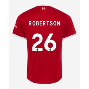 Andrew Robertson #26 Liverpool Hjemmebanetrøje 2023-2024 rød Kort ærmer