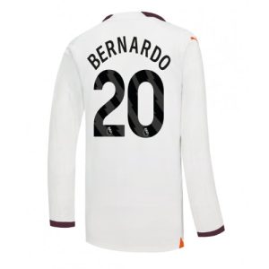 Bernardo Silva #20 Herre Manchester City Udebanetrøje 2023-2024 Lange ærmer