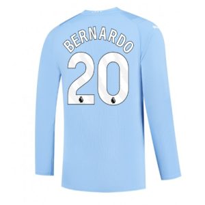 Bernardo Silva #20 Manchester City Hjemmebanetrøje 2023-2024 Lange ærmer