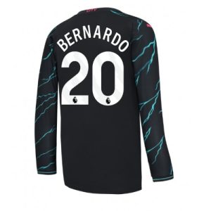 Bernardo Silva #20 Manchester City Tredje trøje 2023-2024 Lange ærmer