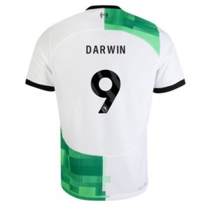 Darwin Nunez #9 Liverpool Udebanetrøje 2023-2024 Kort ærmer