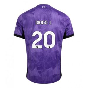Diogo Jota #20 Liverpool Tredje trøje 2023-2024 lilla Kort ærmer