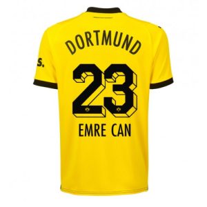 Emre Can #23 Borussia Dortmund Hjemmebanetrøje 2023-2024 gul Kort ærmer