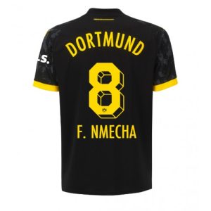 Felix Nmecha #8 Borussia Dortmund Udebanetrøje 2023-2024 Kort ærmer