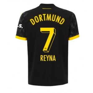 Giovanni Reyna #7 Borussia Dortmund Udebanetrøje 2023-2024 Kort ærmer