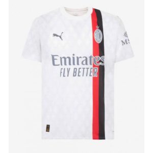 Herre AC Milan Tredje trøje 2023-2024 hvid Kort ærmer