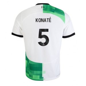 Ibrahima Konate #5 Liverpool Udebanetrøje 2023-2024 Kort ærmer