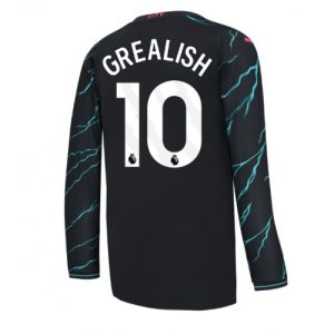 Jack Grealish #10 Manchester City Tredje trøje 2023-2024 Lange ærmer
