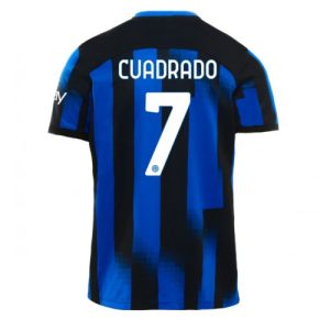 Juan Cuadrado #7 Herre Inter Milan Hjemmebanetrøje 2023-2024 Kort ærmer