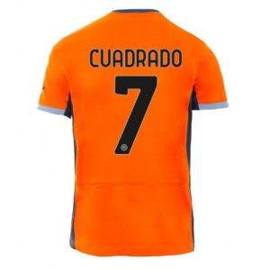 Juan Cuadrado #7 Herre Inter Milan Tredje trøje 2023-2024 Kort ærmer