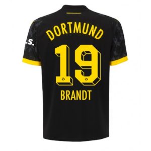 Julian Brandt #19 Borussia Dortmund Udebanetrøje 2023-2024 Kort ærmer