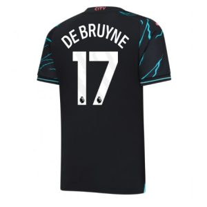 Kevin De Bruyne #17 Manchester City Tredje trøje 2023-2024 Kort ærmer