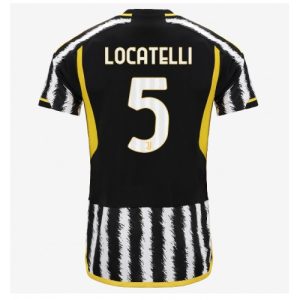 Manuel Locatelli #5 Herre Juventus Hjemmebanetrøje 2023-2024 Kort ærmer