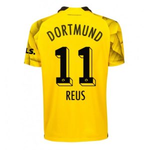 Marco Reus #11 Borussia Dortmund Tredje trøje 2023-2024 gul Kort ærmer