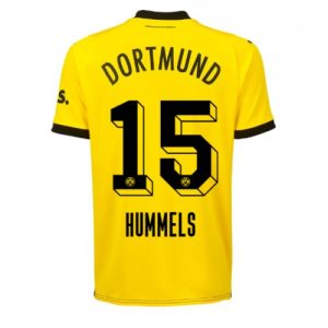 Mats Hummels #15 Borussia Dortmund Hjemmebanetrøje 2023-2024 gul Kort ærmer