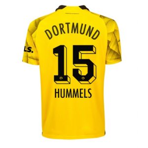 Mats Hummels #15 Borussia Dortmund Tredje trøje 2023-2024 gul Kort ærmer
