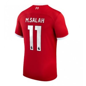 Mohamed Salah #11 Liverpool Hjemmebanetrøje 2023-2024 rød Kort ærmer