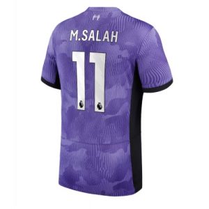 Mohamed Salah #11 Liverpool Tredje trøje 2023-2024 lilla Kort ærmer