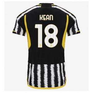 Moise Kean #18 Herre Juventus Hjemmebanetrøje 2023-2024 Kort ærmer