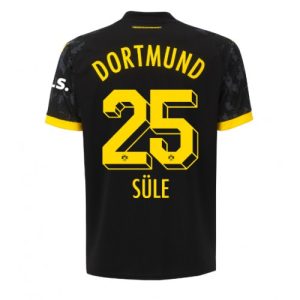 Niklas Sule #25 Borussia Dortmund Udebanetrøje 2023-2024 Kort ærmer