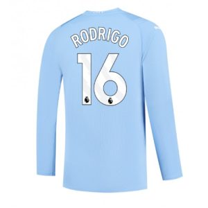 Rodri Hernandez #16 Manchester City Hjemmebanetrøje 2023-2024 Lange ærmer