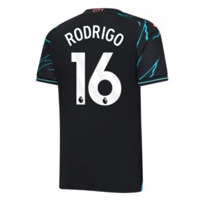 Rodri Hernandez #16 Manchester City Tredje trøje 2023-2024 Kort ærmer