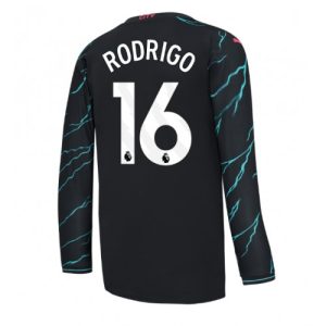 Rodri Hernandez #16 Manchester City Tredje trøje 2023-2024 Lange ærmer