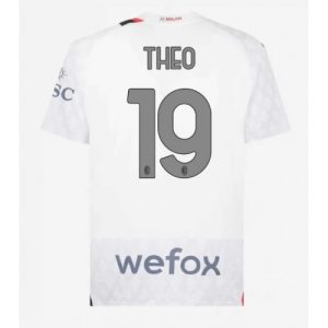 Theo Hernandez #19 Herre AC Milan Tredje trøje 2023-2024 hvid Kort ærmer