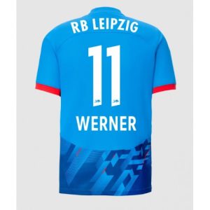 Timo Werner #11 Herre RB Leipzig Tredje trøje 2023-2024 blå Kort ærmer