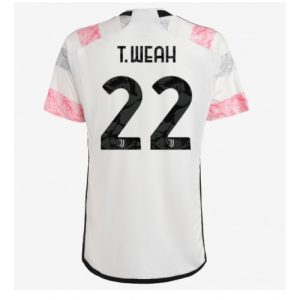 Timothy Weah #22 Herre Juventus Udebanetrøje 2023-2024 Kort ærmer