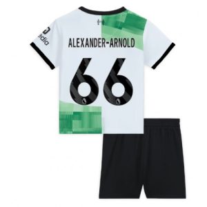 Alexander-Arnold #66 Liverpool Udebanesæt Børn 2023-2024 Kort ærmer + korte bukser
