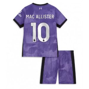 Alexis Mac Allister #10 Liverpool Tredje trøje Børn 2023-2024 Kort ærmer + korte bukser