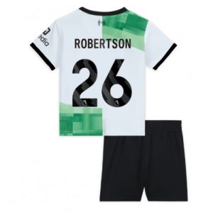 Andrew Robertson #26 Liverpool Udebanesæt Børn 2023-2024 Kort ærmer + korte bukser