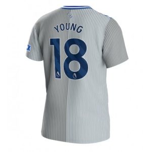 Ashley Young #18 Herre Everton Tredje trøje 2023-2024 Kort ærmer