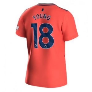 Ashley Young #18 Herre Everton Udebanetrøje 2023-2024 Kort ærmer