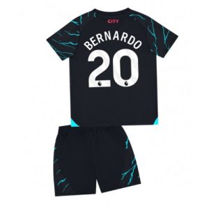 Bernardo Silva #20 Manchester City Tredje trøje Børn 2023-2024 Kort ærmer + korte bukser