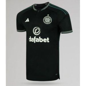 Danmark Fodboldtrøje Herre Celtic Udebanetrøje 2023-2024 sort Kort ærmer