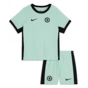 Fodboldtrøjer tilbud Chelsea Tredje trøje Børn 2023-2024 Kort ærmer + korte bukser